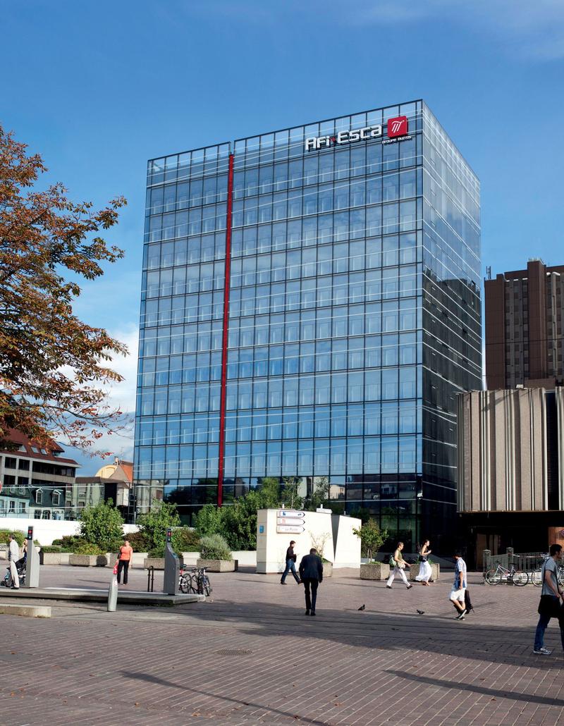 Isolation thermique par l'extérieur Tour ESCA Schiltigheim - ITE EGIR